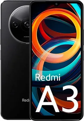 Productafbeelding van Xiaomi Redmi A3 LTE, 3GB RAM, 64GB opslag, dual SIM, zwart, EU-model