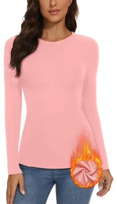 Image de Pull pour femmes - Pull en polaire chaud - Rose