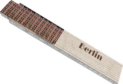 Produktbild von streetline Berlin Fernsprechamt Meterstab aus Holz