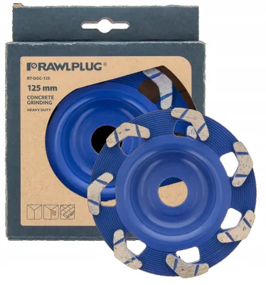 Produktbild von Rawlplug Diamant-Schleifscheibe für Beton 125 mm