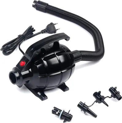 Produktbild von Triclicks Elektrische Luftpumpe, Pumpe für Aufblasbare Air Tumble Track Gymnastik Bodenbelag Taumeln Yoga Taekwondo Übung Matte und Stand Up Paddle