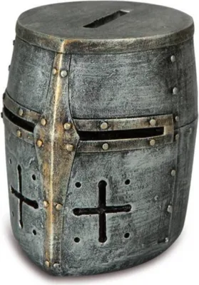 Produktbild von Spardose Kreuzritter Helm