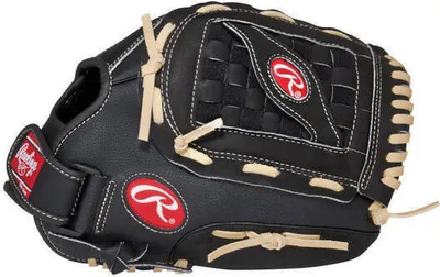 Produktbild von Rawlings RSS125C 12,5 Inch Leder Palm Slowpitch Softball Handschuh | Linke Hand Catch