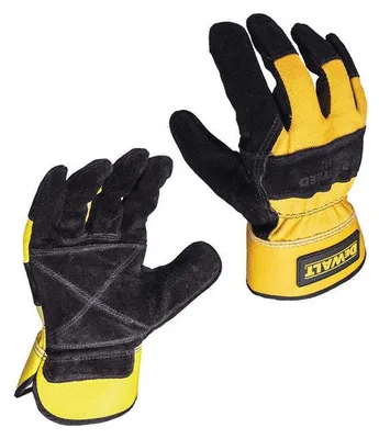 Image de Gants de travaux lourds DEWALT DPG41L EU taille 9 en cuir paume doublée