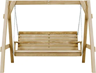 Produktbild von vidaXL Houpací lavice Impregnované borovicové dřevo 205x150x157 cm