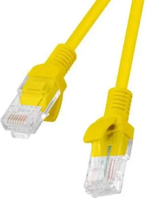 Obrázek produktu pro Lanberg PCU5-20CC-0025-Y, 0,25 m, Cat5e, U/UTP (UTP), RJ-45, RJ-45, Žlutá