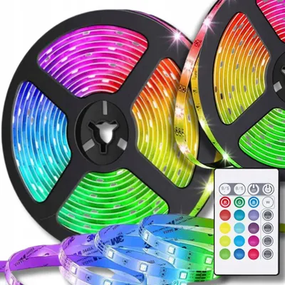 Obrázok produktu pre Lama LED pásik RGB 5m vodotesný s diaľkovým ovládaním