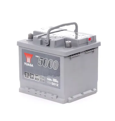 Produktbild von YUASA YBX5000 Starterbatterie 12V 54Ah 500A/EN L1 für Auto LKW Batterie