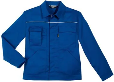 Produktbild von uvex Arbeitsjacke extra blau, kornblau Gr. 40, 42