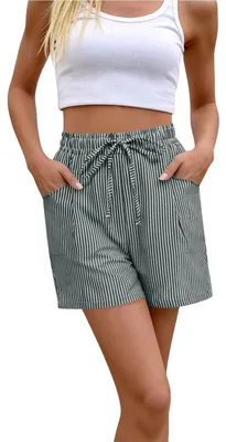 Imagen del producto de Pantalones cortos para mujer de la marca Ademend, ideales para el verano y el tiempo libre