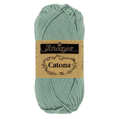 Zdjęcie produktu dla Włóczka Scheepjes Catona 528 / 10 g - srebrnoniebieski