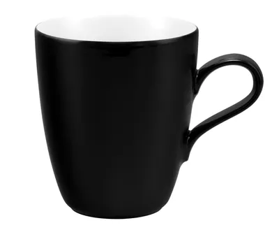 Immagine prodotto di Seltmann Weiden Life Becher, Kaffeebecher, Teetasse, Tasse, Porzellan, Fashion Glamorous Black, 400 ml, 001.745785