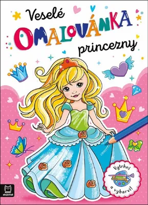 Obrázok produktu pre Omaľovánka Veselé princeznej