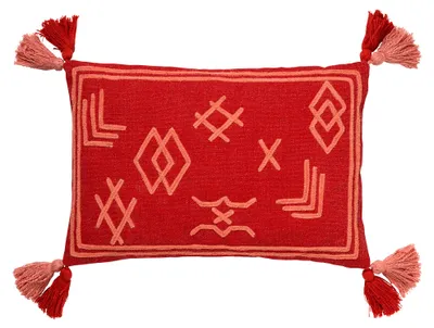 Produktbild von Dutch Decor Dekokissen Zola 40x60 cm Rot