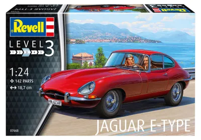 Produktbild von Revell 07668 - 1/24 Jaguar E-Type - Neu