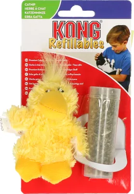 Image de KONG Cat Canard à l'herbe à chat rechargeable