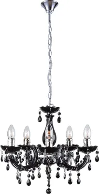 Zdjęcie produktu dla Lampa Sufitowa Wisząca Toolight Ebt002-5Cp Black