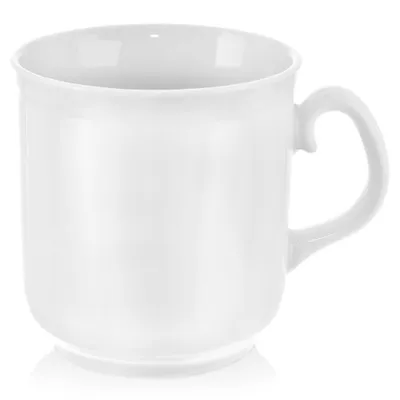 Zdjęcie produktu dla Kubek porcelanowy biały MONA 400 ml
