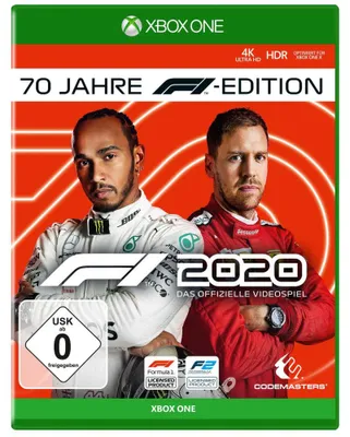 Produktbild von Codemasters F1 2020 - Seventy Edition, Xbox One, E (Jeder), Physische Medien