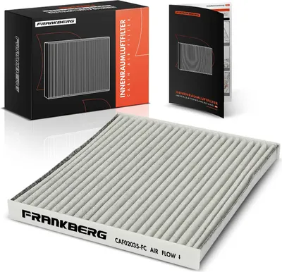 Obrázok produktu pre Frankberg 1x filter vzduchu v kabíne s aktívnym uhlím pre Toyota Avensis notchback T25 1.6L 2000-2009