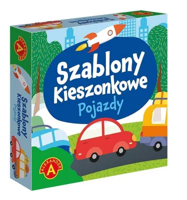 Immagine prodotto di Gra Szablony Kieszonkowe Pojazdy