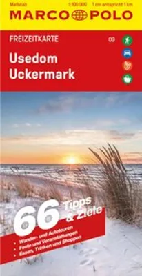 Produktbild von MARCO POLO Freizeitkarte 9 Usedom, Uckermark 1:100.000