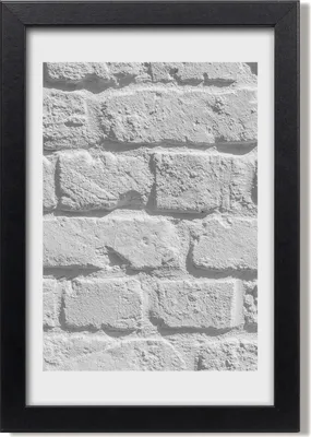 Produktbild von Bild 20x30 MDF-Rahmen, Wandkunst Backsteinmauer