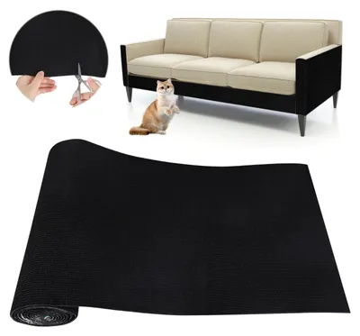 Image de Tapis adhésif pour chats - Protection anti-rayures pour les meubles