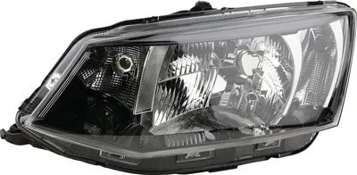 Productafbeelding van Johns, compatibel met Škoda Fabia, modeljaar 08/14-08/15, linker koplamp H4 met motor voor dimlicht