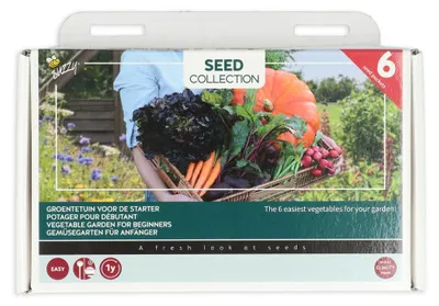 Produktbild von Gemüsegarten für Anfänger (6 Sorten) | Gemüsesamen-Sets von Buzzy Seeds