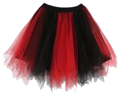 Produktbild von Boolavard 80er Jahre Tutu Rock für Erwachsene, mehrlagiger Tüll-Petticoat, Hallo