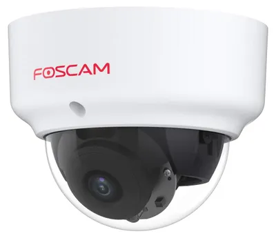 Obrázek produktu pro Venkovní IP kamera Foscam D2EP s napájením přes Ethernet (PoE), rozlišení HD, 2 MP, infračervené osvětlení, dosah 20 metrů, odolná proti vandalismu