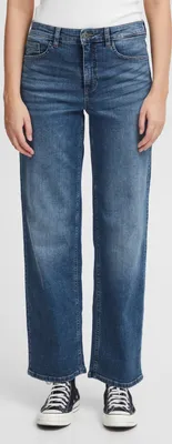 Zdjęcie produktu dla Ichi IHTWIGGY jeansy damskie spodnie jeansowe mieszanka bawełny luźny krój