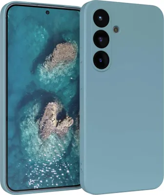 Produktbild von EAZY CASE - TPU Hülle für Samsung Galaxy S25, TPU Case stoßfeste Handyhülle, weiches Cover mit Kameraschutz, Silikonhülle in Blau