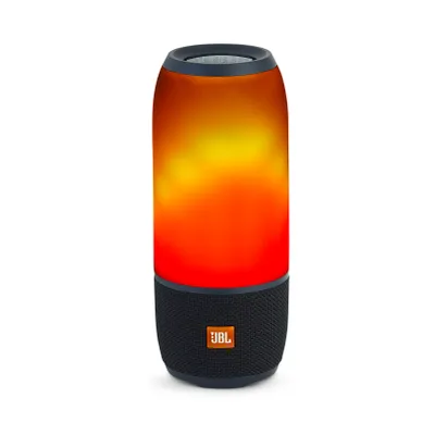 Produktbild von JBL Pulse 3, 4 cm, 20 W, 65 - 20000 Hz, 80 dB, Kabellos, 2,4 - 2,48 GHz; Farbe: Schwarz