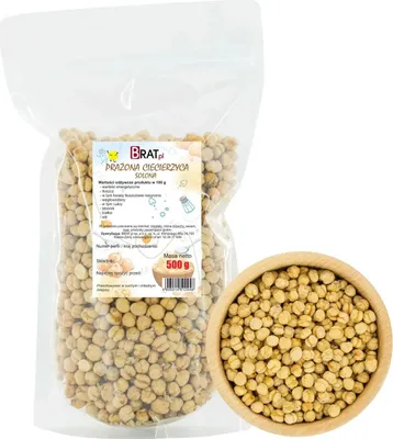 Obrázok produktu pre Pražený solený cícer 500g