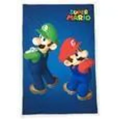 Produktbild von Sherpa-Decke – MARIO BROS – Mario & Luigi – 100 x 150 cm