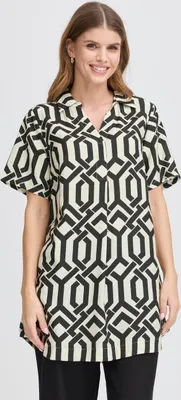 Produktbild von Fransa FRARIANA Damen Bluse Shirtbluse Tunika regular fit