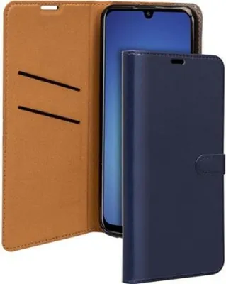 Image de Folio Huawei P Smart 2021 Wallet Fermeture aimantée Fonction Stand Bleu Marine - Circuit court européen Bigben
