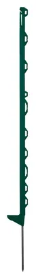 Produktbild von horizont Weidezaunpfähle Kunststoff grün, 5 Stück, Höhe 115 cm, mit 10 Ösen für Bänder, Seile, Litzen, mit Einzeltritt