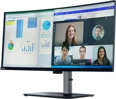 Obrázek produktu pro Lenovo ThinkVision P40w-20, 100,8 cm (39.7"), 5120 x 2160 px, 5K Ultra HD, LED, 6 ms, Černá
