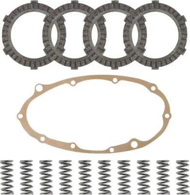 Image de Disques d'embrayage + ressorts d'embrayage + joint pour Zündapp C ZD CS Hai ZX ZL ZS GTS KS R RS 50 - Citomerx