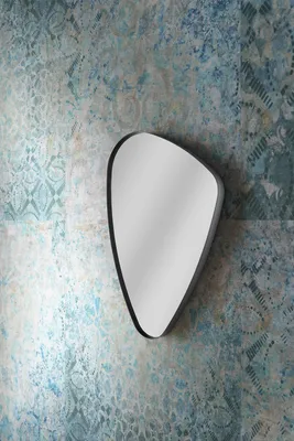 Produktbild von Wandspiegel Elipse 2 aus Stahl 60 x 91,5 cm