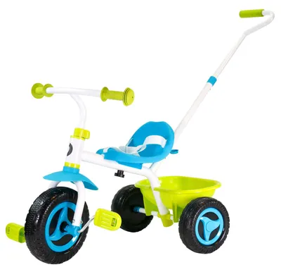 Produktbild von Best Sporting Dreirad 2 IN 1 für Kinder 18-36 Monate, abnehmbare Schubstange