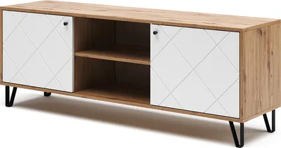 Produktbild von Lowboard Vicco Nizza Artisan-Eiche 150 x 55.2 cm, Model 40254