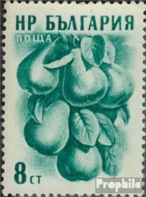 Produktbild von Briefmarken Bulgarien 1956 Mi 983 postfrisch Früchte