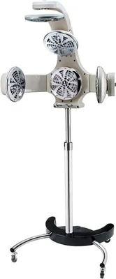 Zdjęcie produktu dla Suszarka do włosów z kapturem i grzałką Profesjonalny sprzęt fryzjerski z regulacją temperatury i czasu 1300W