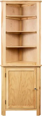 Produktbild von vidaXL Eckschrank 59x36x180 cm Massivholz Eiche