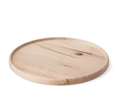 Zdjęcie produktu dla Metrie, Elma-3025-Raw Drewniana taca do serwowania, buk, 250×16 mm