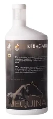 Obrázek produktu pro Equina Keragard – doplněk pro zdravá kopyta, srst a kůži – 1 l